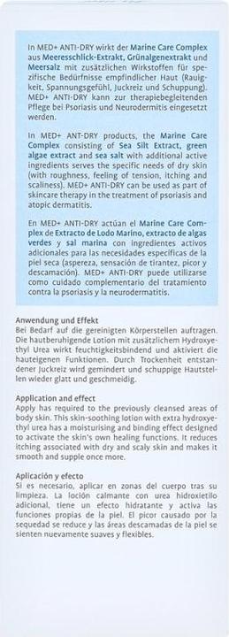 Produktbild La Mer Med+ Anti-Dry Salzlotion ohne Parfum (Körpercreme, 200 ml)