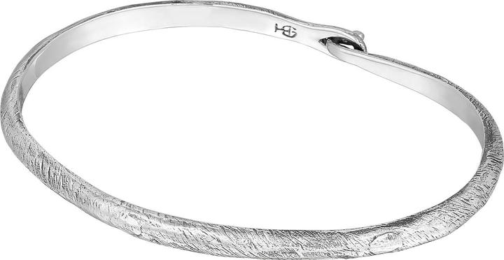 Image du produit Haze & Glory Armband Armreif - Hook Small Gehämmert 925 Silber (20 cm, Argent sterling 925)