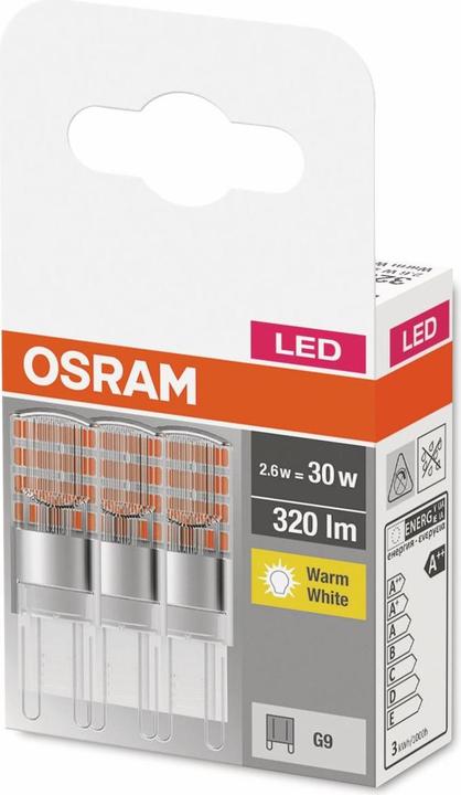 Image du produit Osram Broche de base (G9, 30 W, 320 lm, 3 x, E)