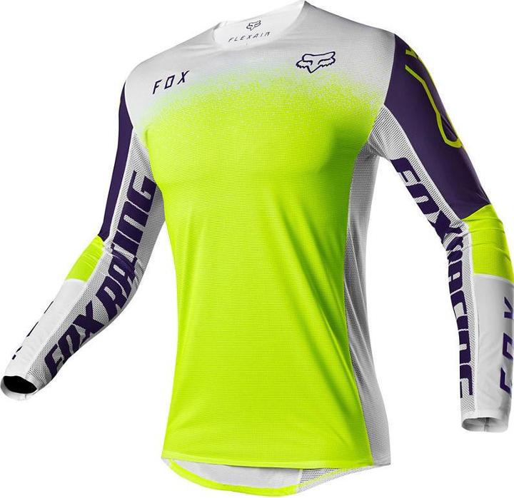 Produktbild Fox Jersey 20 Flexair Honr Ppl/Ylw 2x (XXS)