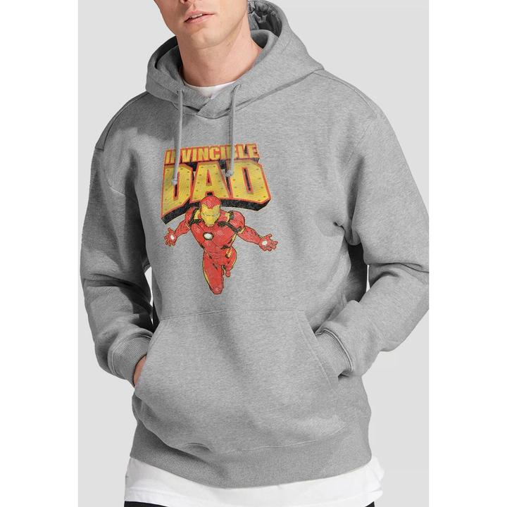 Image du produit Iron Man - Sweat à capuche INVINCIBLE DAD - Homme (XXL)