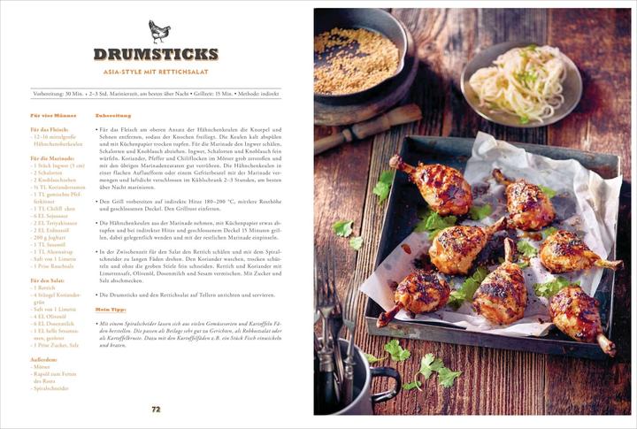 Image du produit Grillen für Männer - 80 Rezepte ohne Schnickschnack (Allemand, Thomas Krause, 2021)