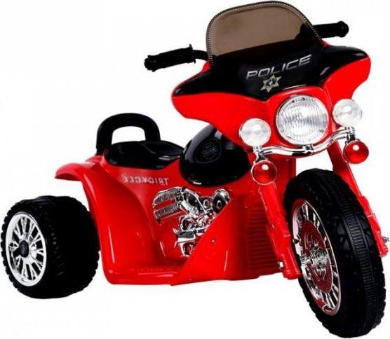 Image du produit Lean Toys Vaikiškas elektrinis motociklas JT568 Raudonas (6 V)
