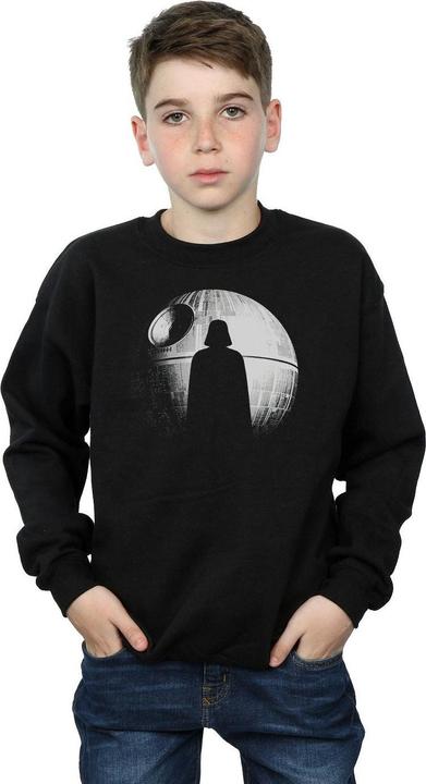 Produktbild Star Wars Rogue One Death Star Vader Silhouette Sweatshirt Jungen (116)