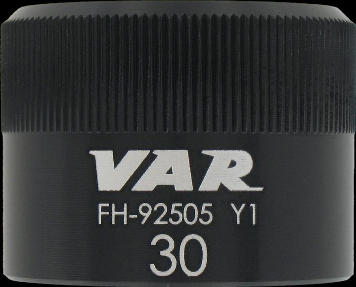 Actual product image VAR Steckschlüssel 6-Kant schwarz