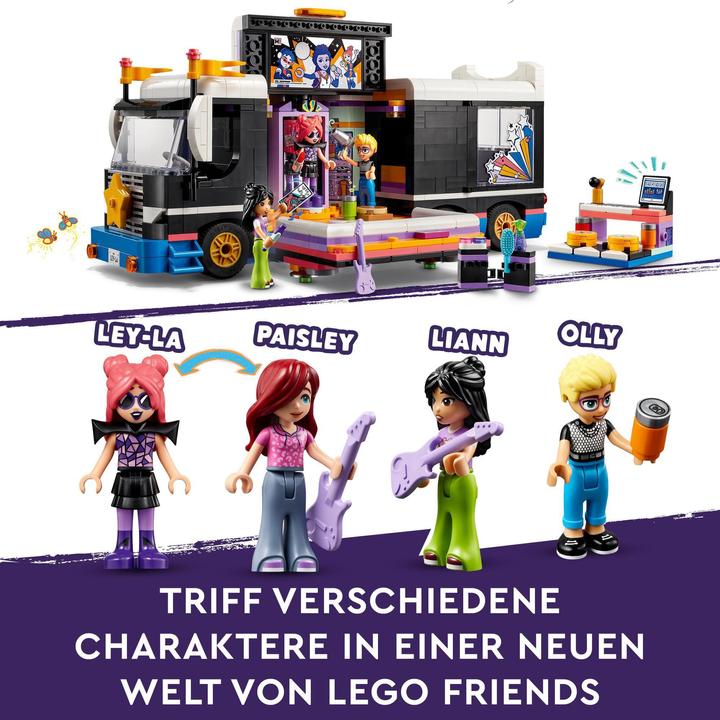 Image du produit LEGO 42619 Bus de tournée Popstar (42619, LEGO Friends)