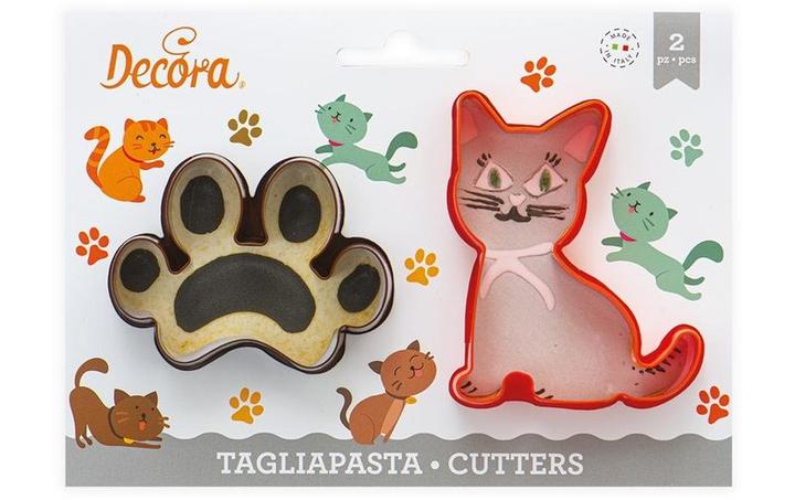 Image du produit Decora Emporte-pièce - Chat (2pcs)