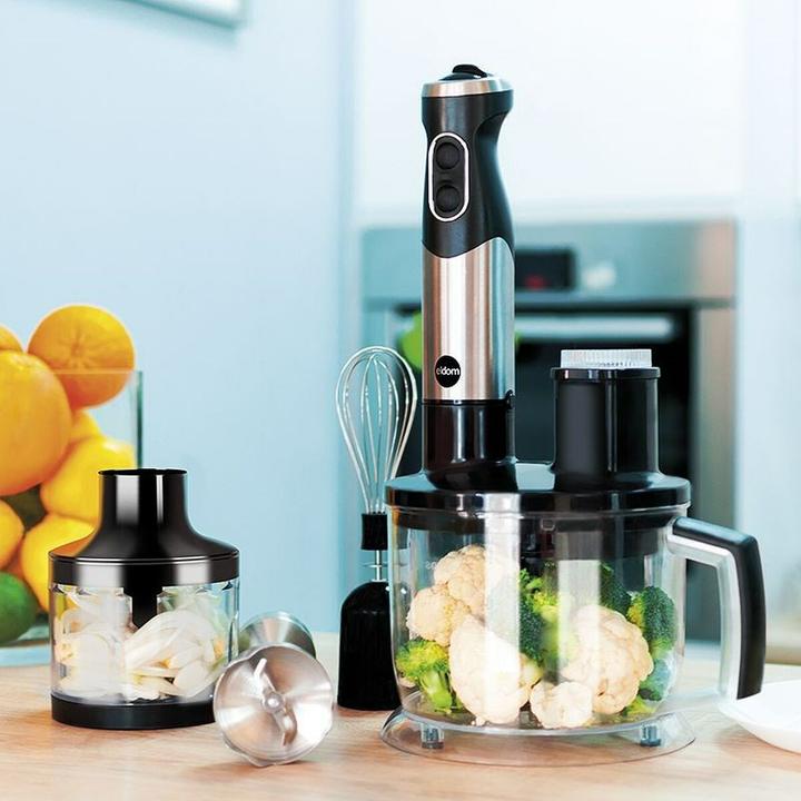 Actual product image Eldom MOX multifunctional blender Power 1000 W Metal tip Capacity 1 25 l Foam whip (EU plug)