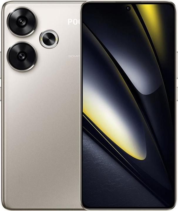 Xiaomi Poco F6 (256 GB, Titanium, 6.67", Dual SIM, 50 Mpx, 5G)