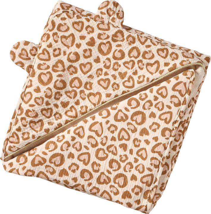 Produktbild Vertbaudet Baby Badecape LOVELY LEO aus Musselin