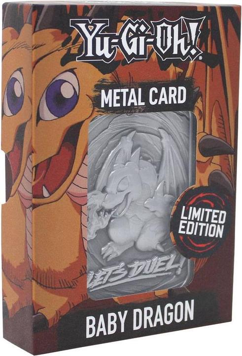 Actual product image Fanattik Yu-Gi-Oh: Baby Dragon Metal Collectible
