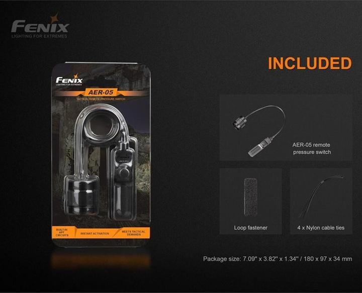 Actual product image Fenix Cable switch AER-05