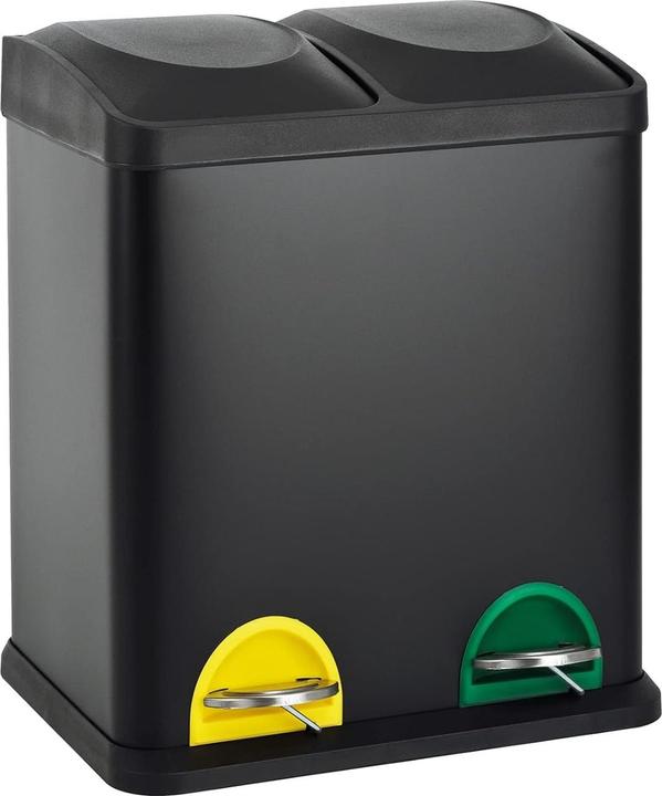 Produktbild Svita TC2X15 Doppelter Abfalleimer mit Inneneimern (30 l)