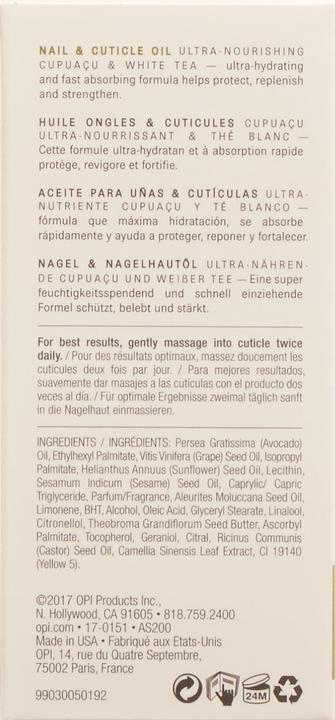 Actual product image OPI Pro Spa - Nail & Cuticle Oil (8.60 ml)
