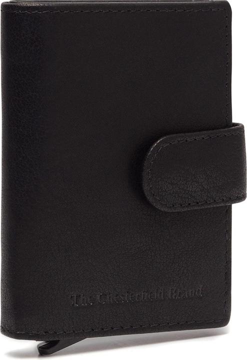 The Chesterfield Brand Antique Buff Kreditkartenetui RFID Schutz Leder 7 cm