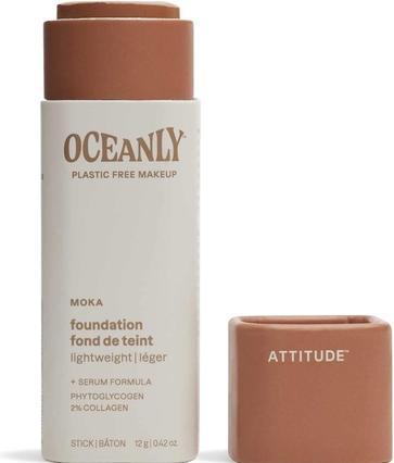 Attitude Oceanly Plastic-Free Light Coverage Foundation Stick with Titanium Dioxide
