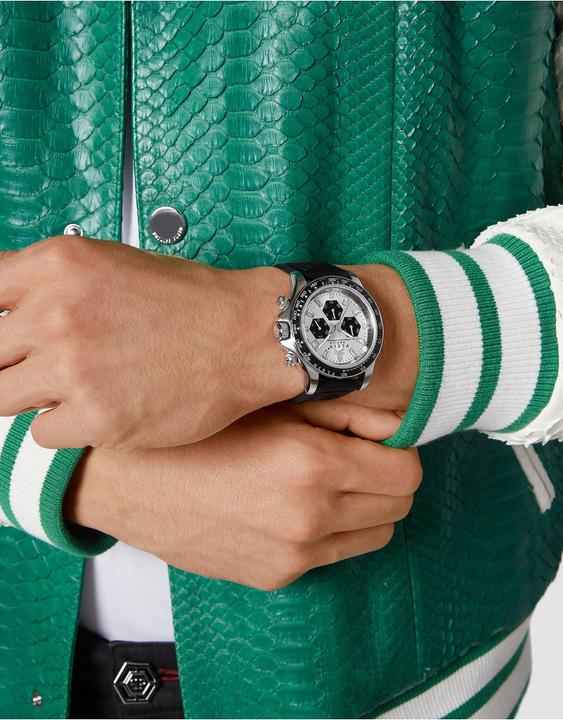 Image du produit Philipp Plein PWVAA0523 Street Couture Chronographe Montre Homme 43mm 5ATM (Chronographe, 43 mm)