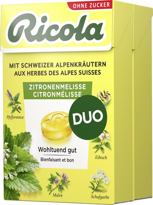 Immagine prodotto Ricola Dolci alla melissa senza zucchero con pastiglie di stevia (2 pz., 100 g)