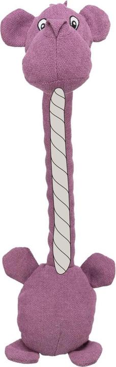 Produktbild Trixie Hunde-Spielzeug Nilpferd, 50 cm, Pink (Kauspielzeug Hund)