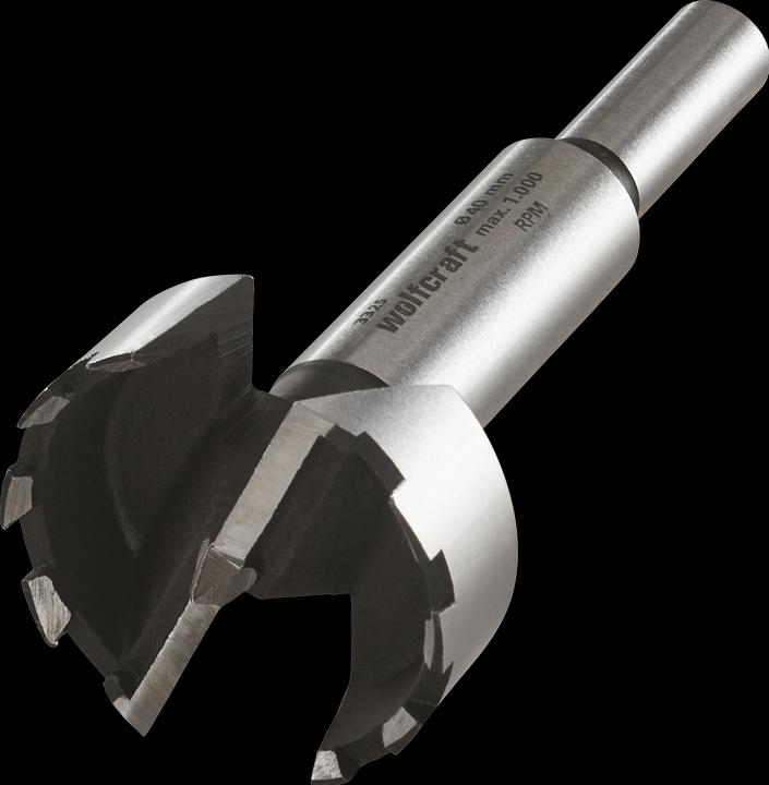 Produktbild wolfcraft Forstnerbohrer, Ø 40 mm (40 Millimeter)
