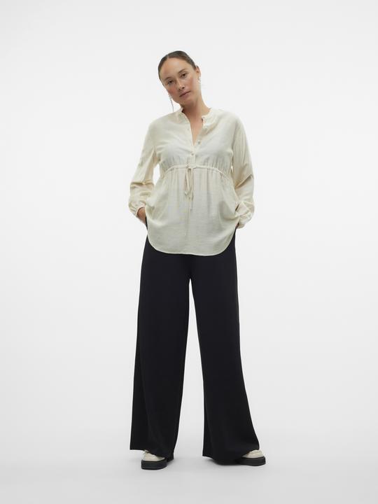 Image du produit Mamalicious Coupe normale Col mandarin Top Blouse (M)