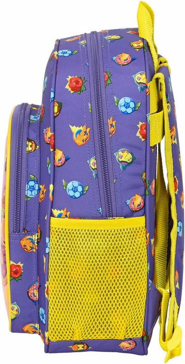 Immagine prodotto Superthings Zaino scuola Guardiani di Kazoom Viola Giallo (27 x 33 x 10 cm) (10 l)