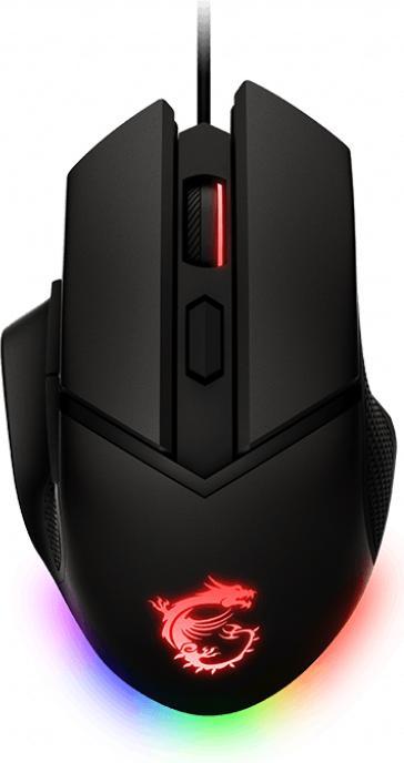 Produktbild MSI Clutch GM08 Computer Mouse USB Type A Optical 4200 DPI For both hands (Kabelgebunden)