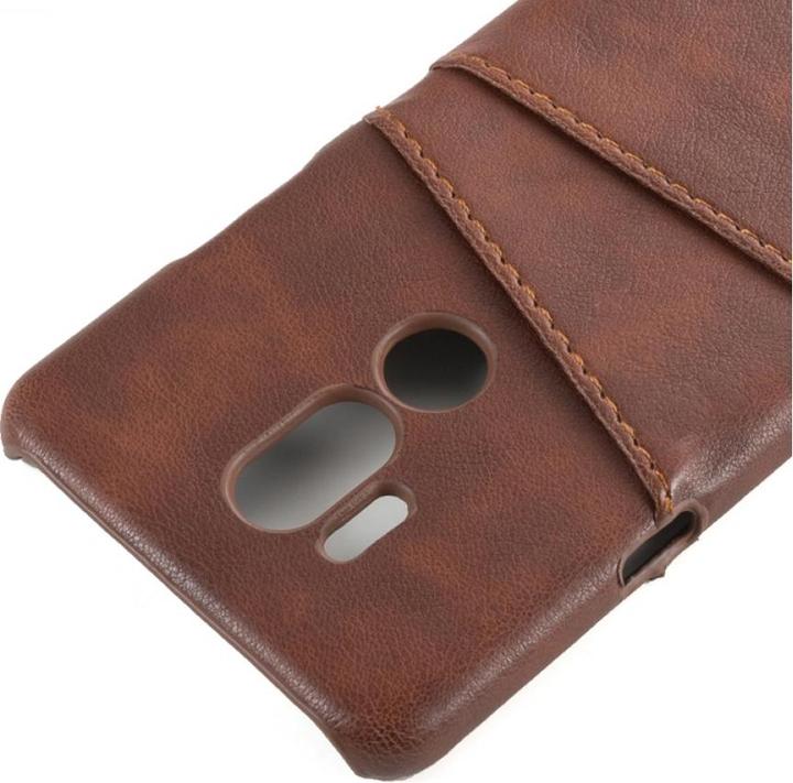 Actual product image Screenguard LG G7 ThinQ CardCaddy Leather Backcase with Card Pockets (G7 ThinQ)