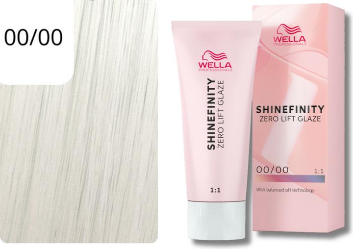 Actual product image Wella Shinefinity (00, 00 - Crystal Glaze)