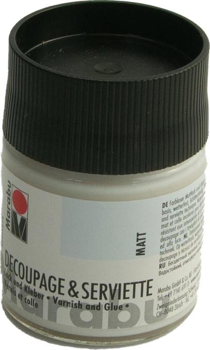 Immagine prodotto Marabu Vernice e colla per tovaglioli (Incolore, 0.05 l)