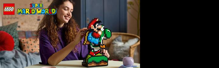 Produktbild LEGO Super Mario World: Mario & Yoshi (71438, LEGO Super Mario)