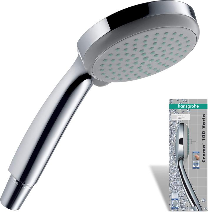 Actual product image hansgrohe Croma 100 Vario (4 Beam types, 18 l/min)