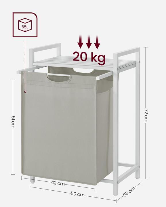 Immagine prodotto Vasagle Laundry (65 l)