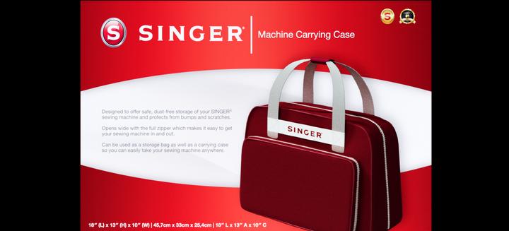 Produktbild Singer Universaltasche 617L Rot