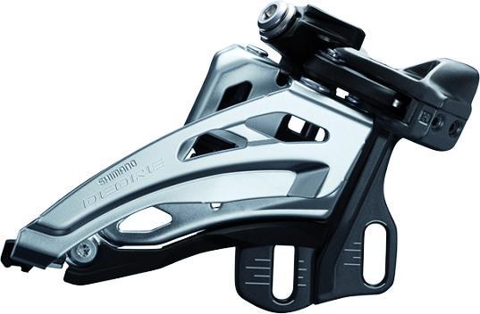 Actual product image Shimano Deore MTB FD-M6020 front derailleur 2x10s Side Swing clamp high