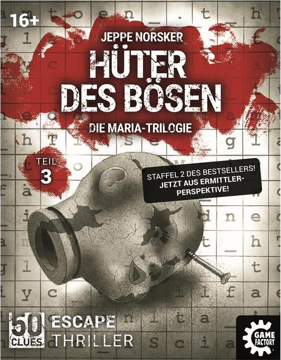 Actual product image Game Factory Clue's Keepers of the Evil (German)