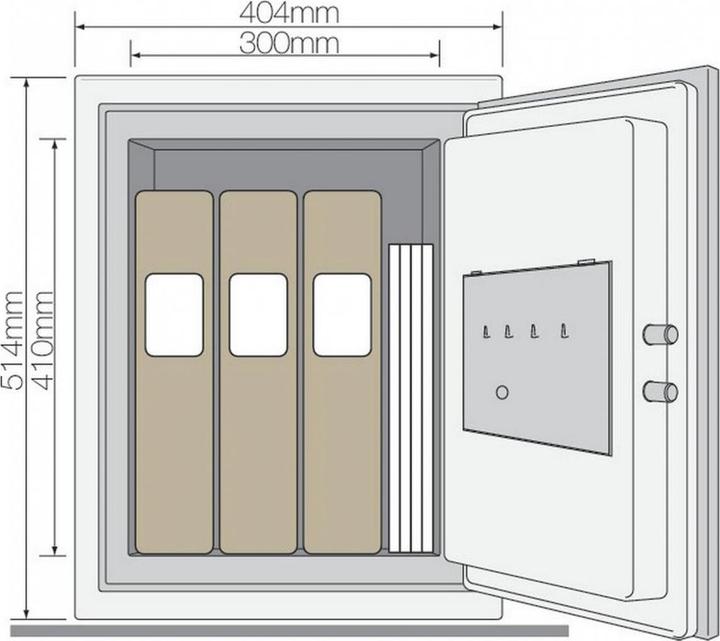 Produktbild Yale Feuertresor (36.90 l)
