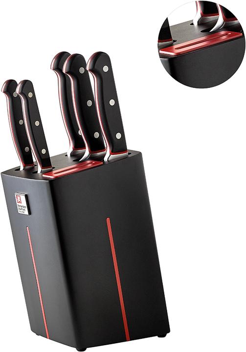 Produktbild Richardson Sheffield VELOCITY Messerblock 5-teilig, schwarz