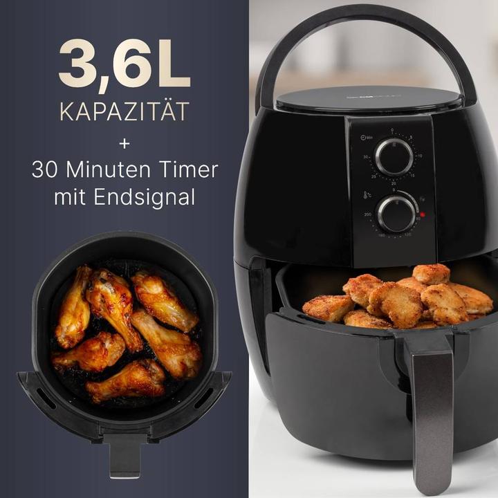 Actual product image Clatronic Hot air fryer