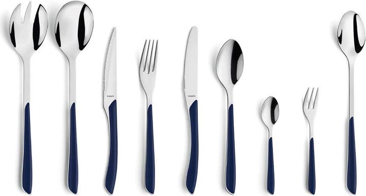Actual product image Kuppels Cutlery set 44 pieces indigo blue 2294 Prisma (44 Piece, Cutlery set)