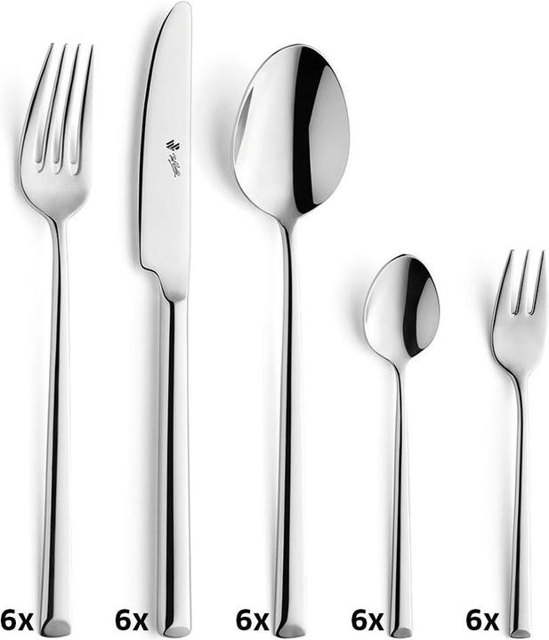 Immagine prodotto Paul Wirths Bestecke Set di posate 30 pezzi 1700 Vivendi (30 Pezzo/i, Set di posate)