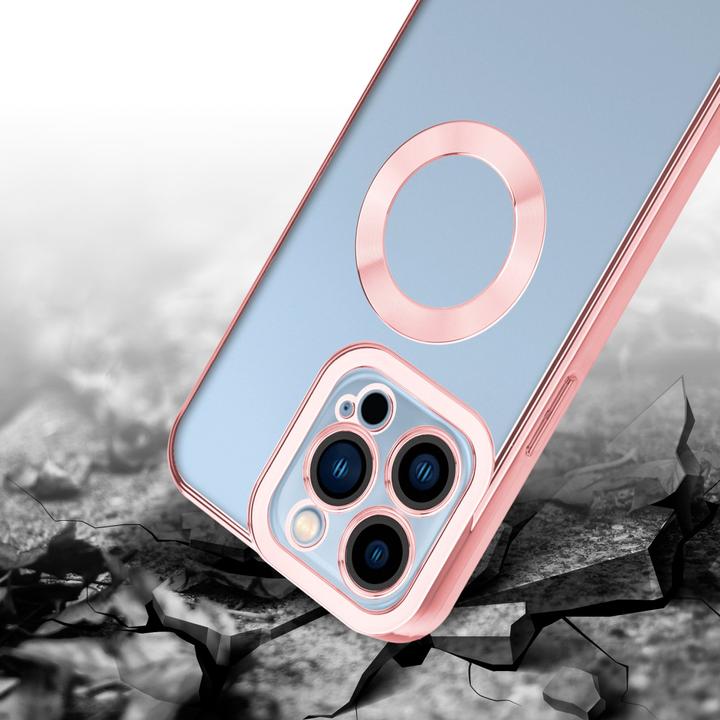 Immagine prodotto Cadorabo Custodia TPU Chrome con protezione della fotocamera per Apple iPhone 13 PRO MAX (Apple iPhone 13 Pro Max)