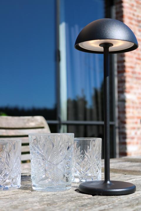 Actual product image Lucide JOY - Table lamp outdoor - Ø 11,5 cm - LED Dim. - 1x1,5W 3000K - IP54 - Black 15500/02/30 (175 lm)