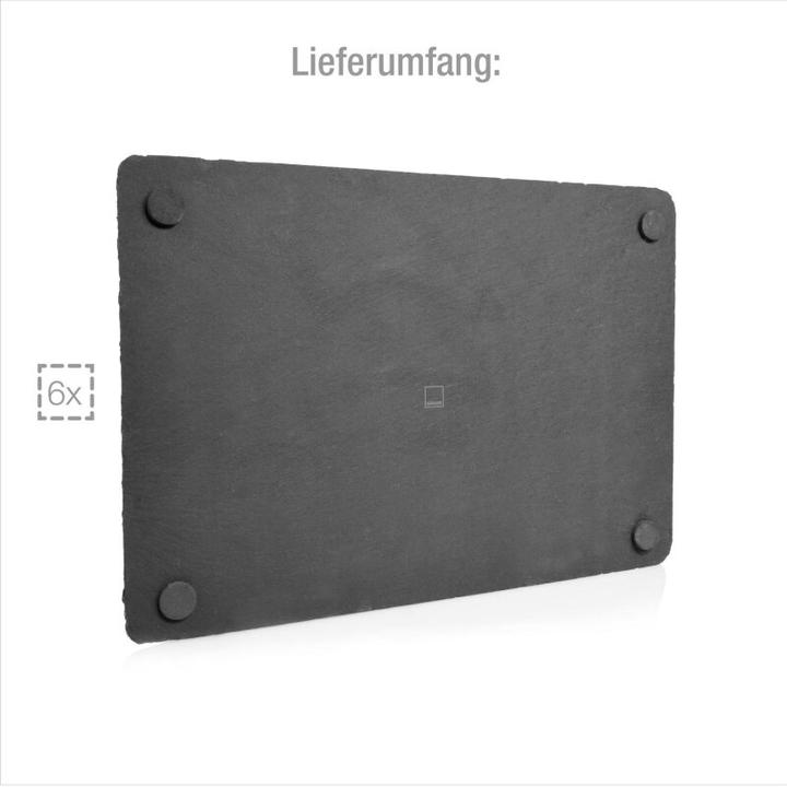 Produktbild Sänger Geschirr Schieferplatten-Set Sushi (6 Stück)