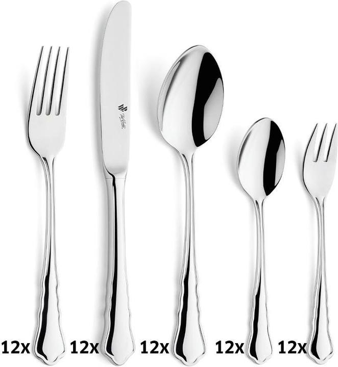 Actual product image Paul Wirths Bestecke Cutlery set 60 pieces 7700 Chippendale (60 Piece, Cutlery set)