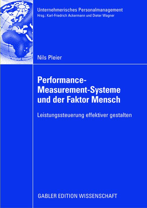 Produktbild Performance-Measurement-Systeme und der Faktor Mensch (Nils Pleier, 2008)