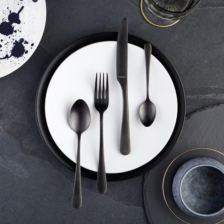 Productafbeelding Amefa AUSTIN Mocca-/Espressolöffel Set 6-teilig, PVD schwarz, satiniert (6 Stuk, Lepel)