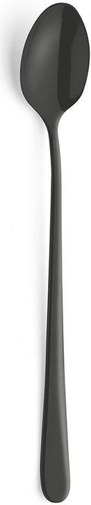 Actual product image Amefa Longdrink / latte macchiato spoon set 6 pieces PVD black 1410 Austin (6 Piece, Pitchfork)