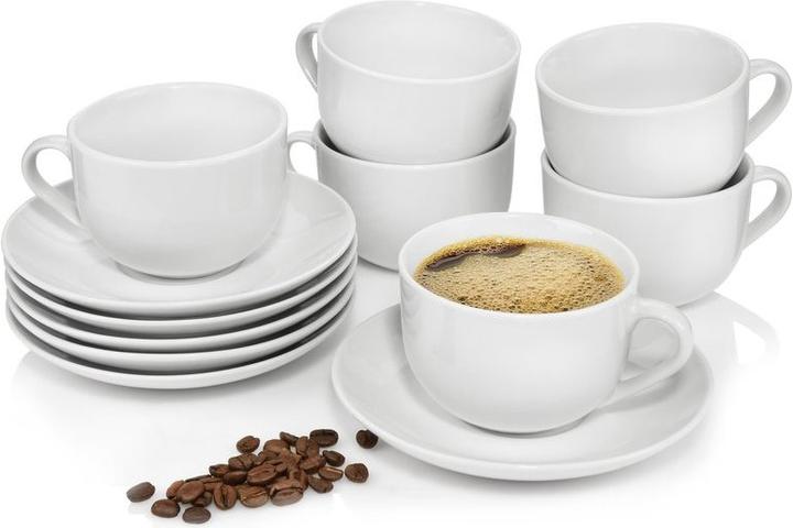 Sänger Geschirr Kaffeetassen Set New Port (200 ml, 12 x)