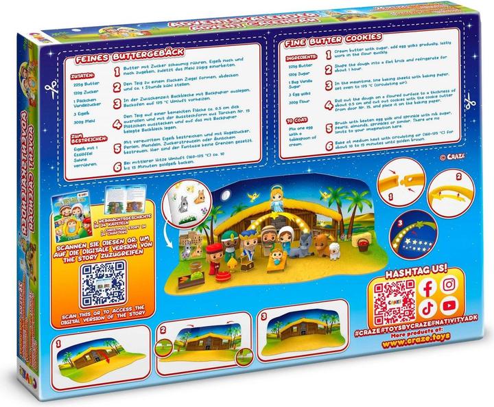 Actual product image Craze Advent Calendar Christmas Story